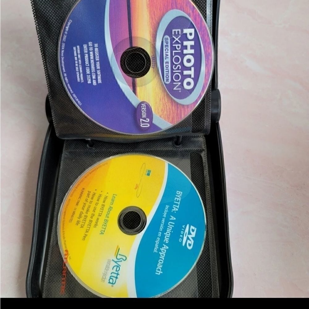 Cd case storage sleeve software programs - Picture 2 of 7